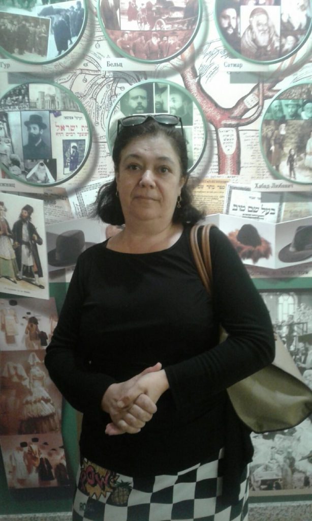 Liliya Tarnopolskaya, case manager for the Kiev Hesed social welfare center.
