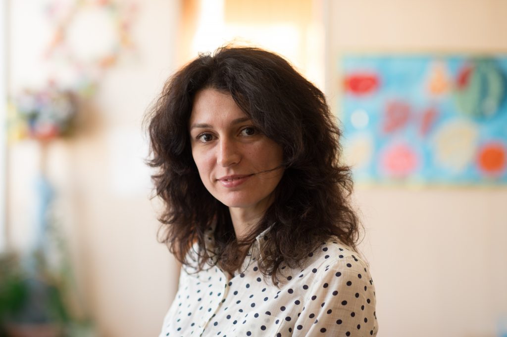 Irina Oksenenko, director of Jewish Family Services in Kharkiv, Ukraine.