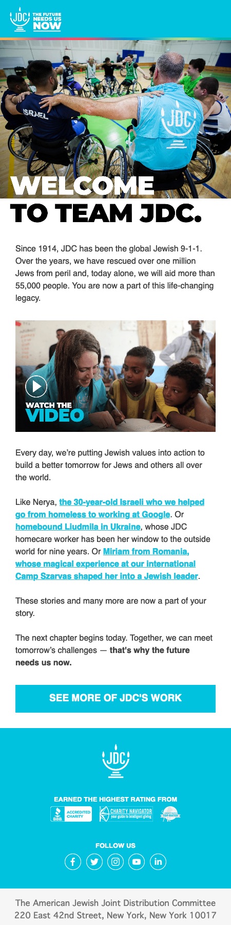 This is how you put Jewish values into action