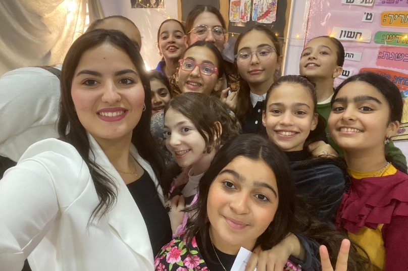 Students in Djerba, Tunisia.