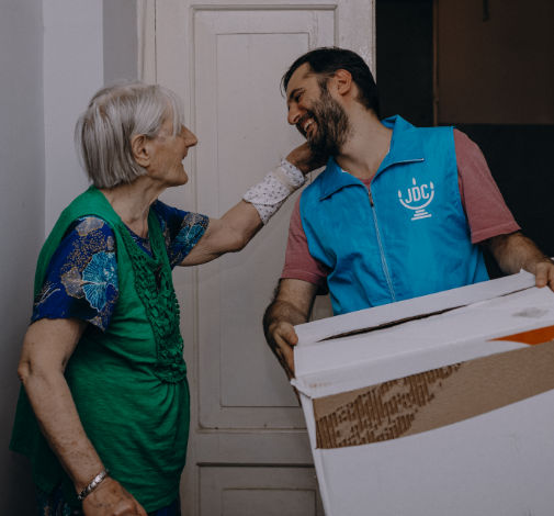 “The donors should know that their contributions bear great fruit. Thanks to JDC, I was able to return to my roots. You can feel their mission is to bring joy.” Rusudan Goguadze JDC Client; Tbilisi, Georgia